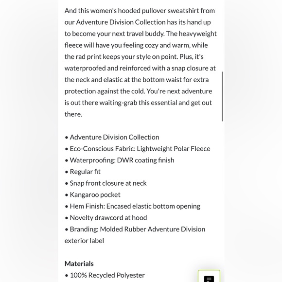 Billabong fleece EUC - Picture 3 of 5